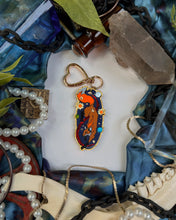 Load image into Gallery viewer, PREORDER: 💫🦊🌟KEYCHAIN:COSMIC FOX🌟🦊💫
